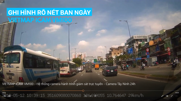 Camera giám sát hành trình trực tuyến VietMap ICAM VM100